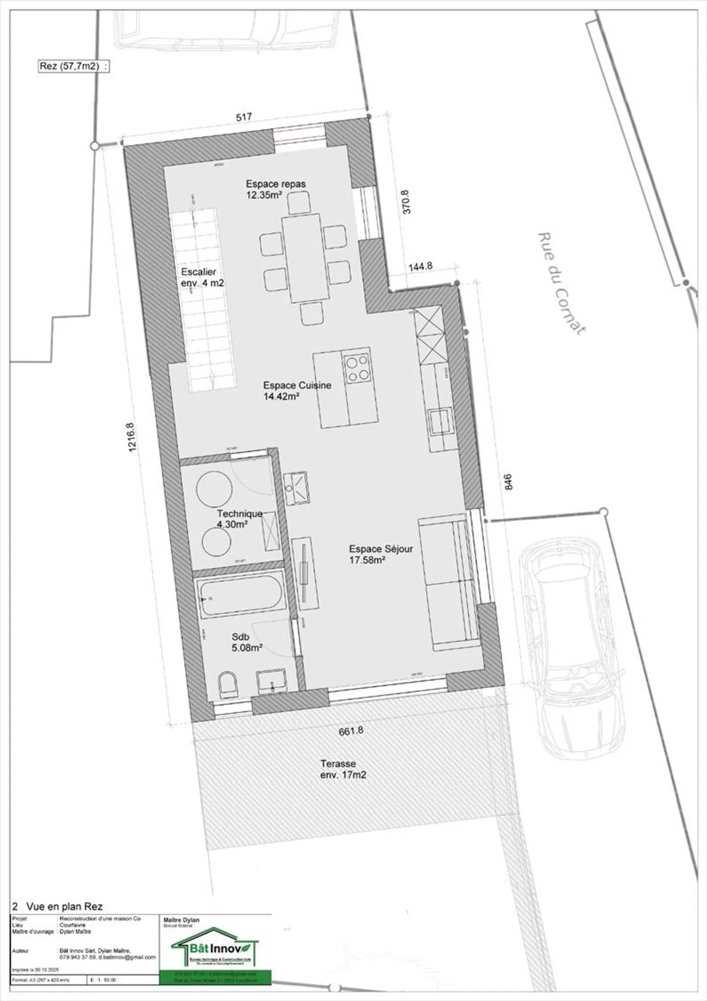 Maison 4.5 pièces - Photo 4 sur 5