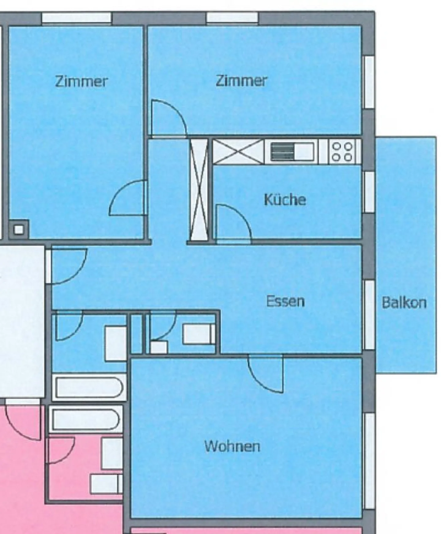 Cozy 3.5 room apartment in a central location in Aadorf. - Photo 14 of 14