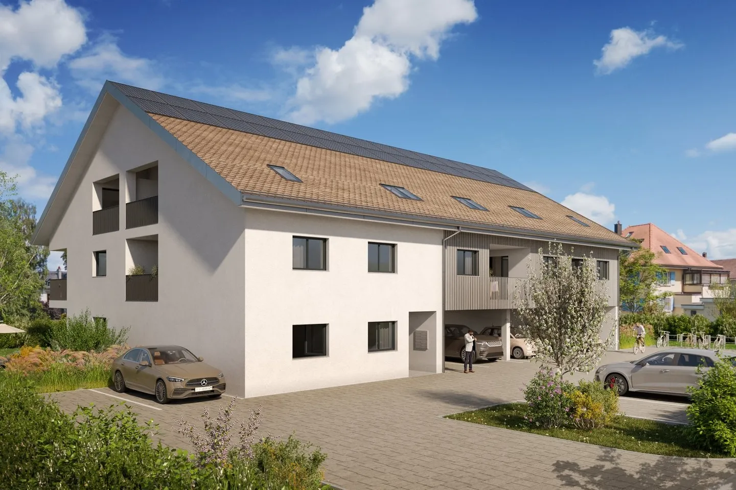 Newly built 3.5 room apartment on the 1st floor - Photo 5 of 7