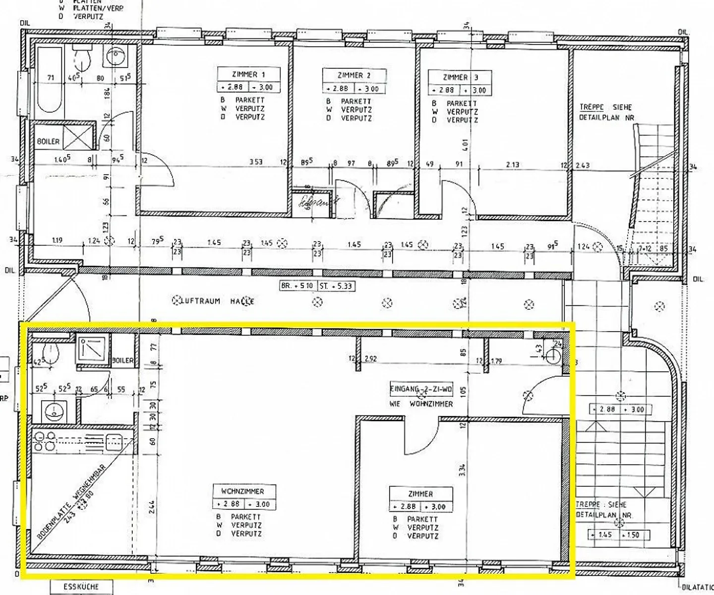 Appartement spacieux de 2½ pièces - Photo 2 sur 9