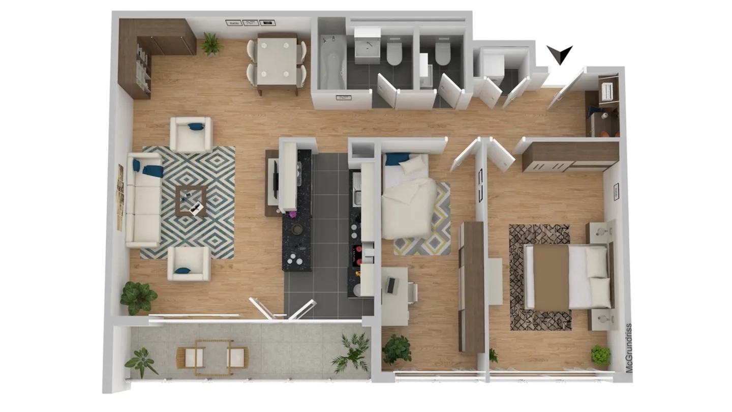 Renovated Apartment Near Station - Photo 7 of 8