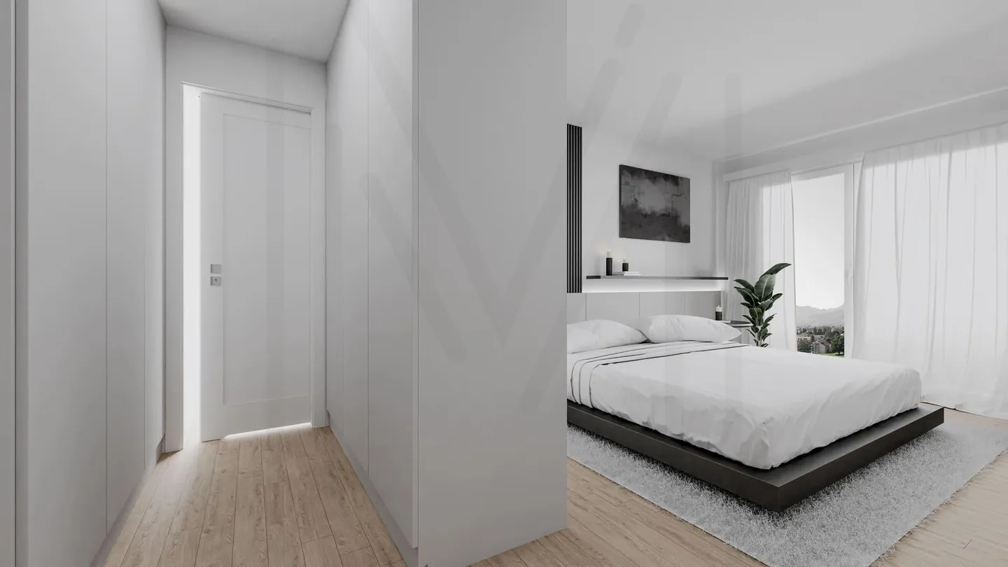 Letzte außergewöhnliche Penthouse in den Höhen von Marsens? 5 Minuten von Riaz und Bu - Foto 8 von 12