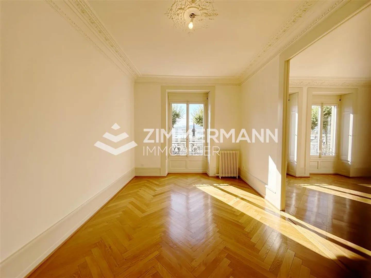 Appartement spacieux de 5 pièces sur les quais du Mont-Blanc - Photo 4 sur 12