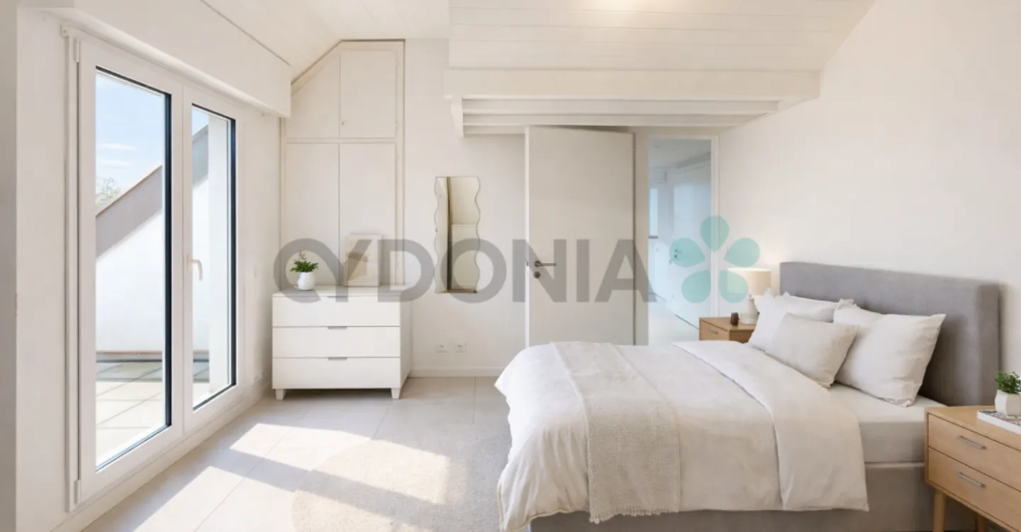 Duplex-Penthouse mit 3,5 Zimmern, Terrasse und Balkon in Perly - Foto 3 von 12