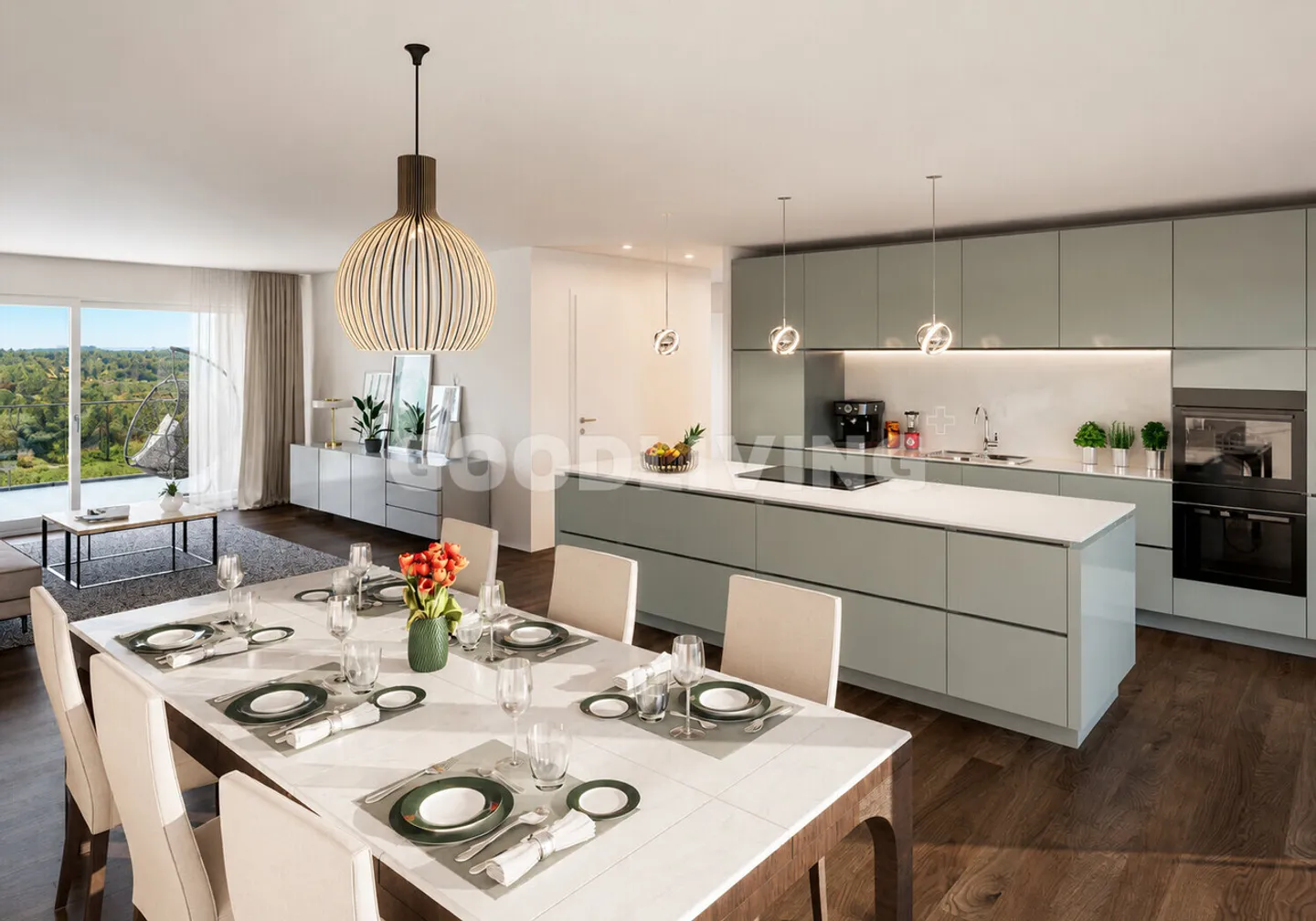 Modernes Apartment mit Seesicht - Foto 3 von 4