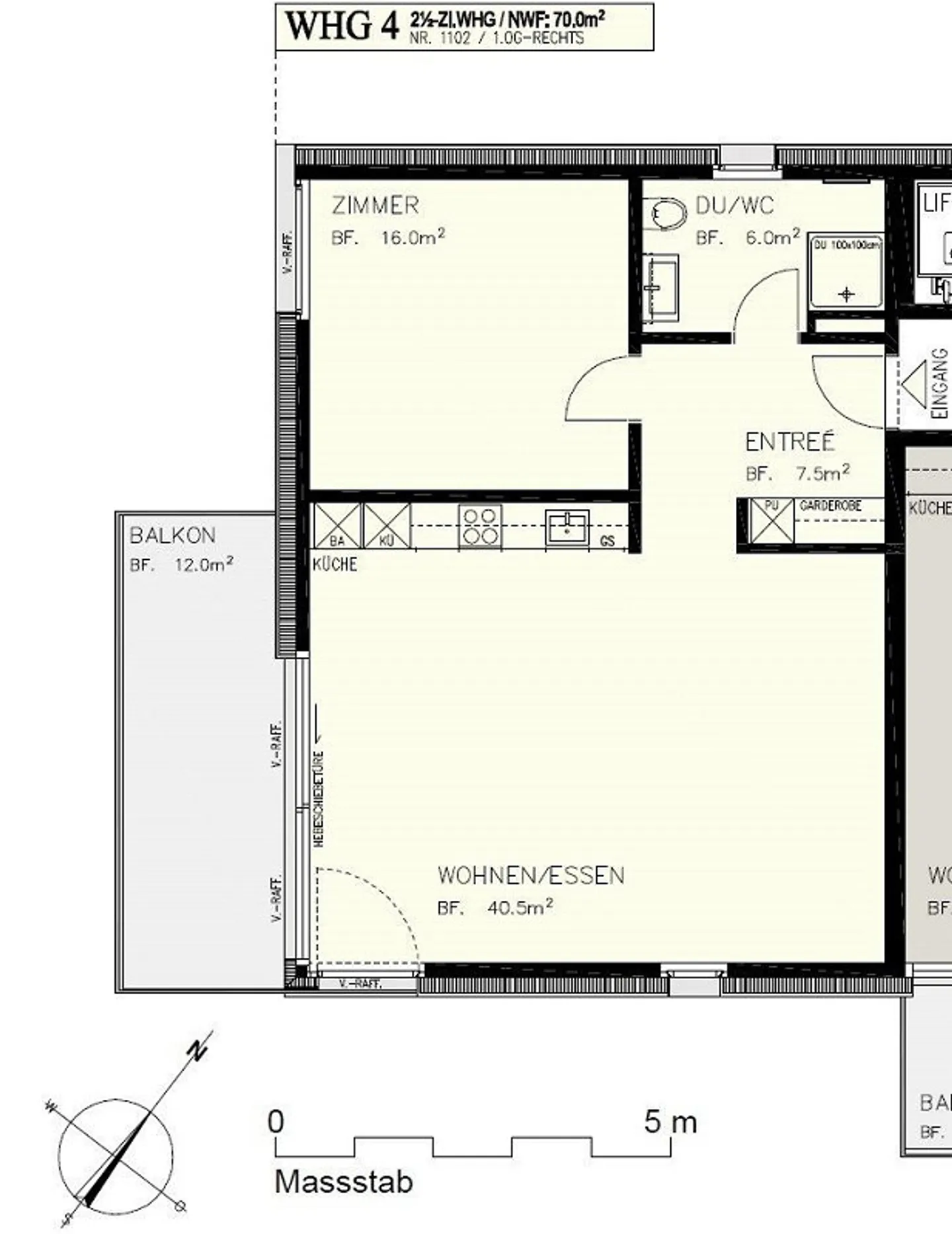 Geräumige Wohnung mit Balkon - Foto 11 von 11