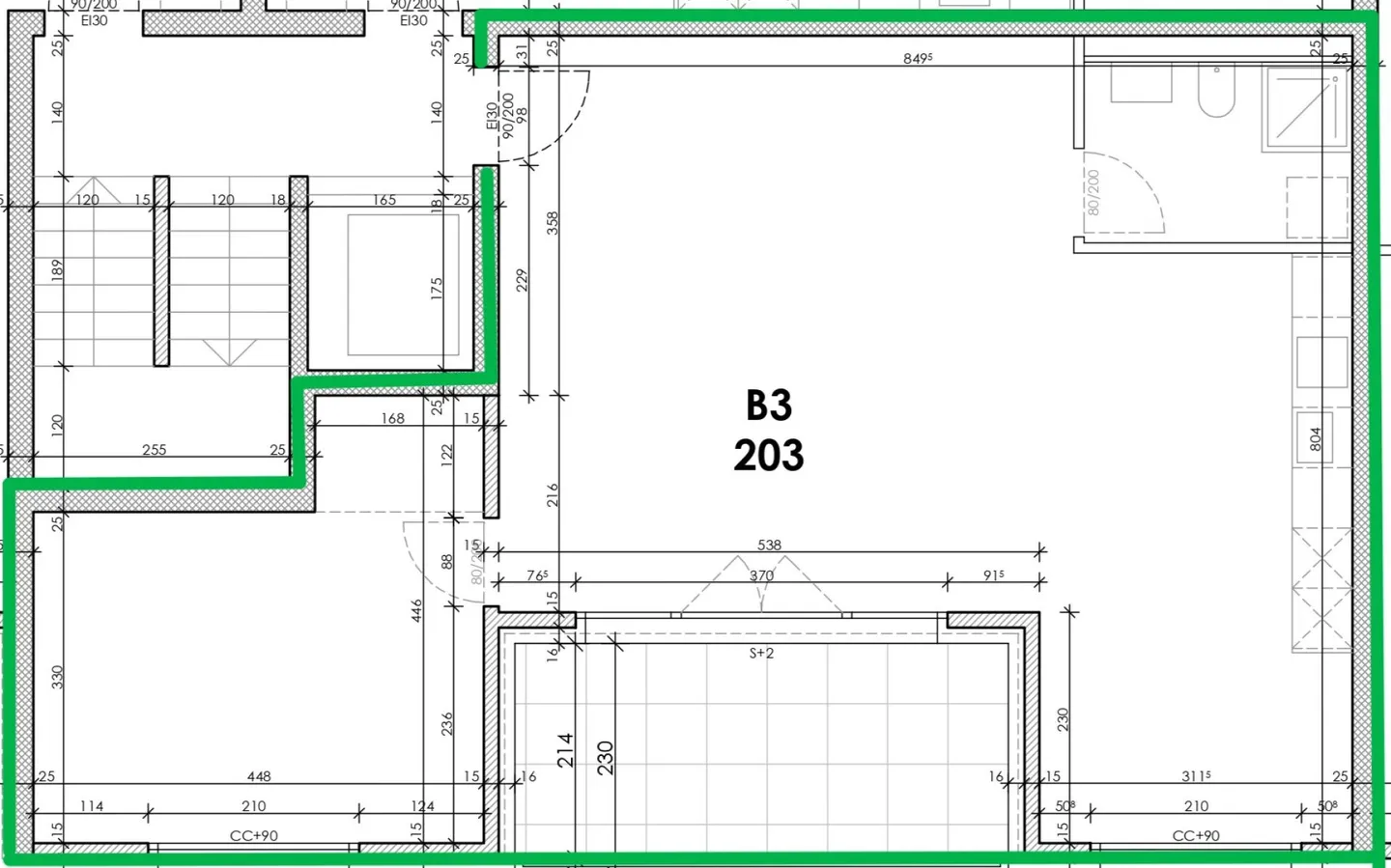 Appartement moderne 2.5 pièces à Farvagny - Photo 4 sur 5