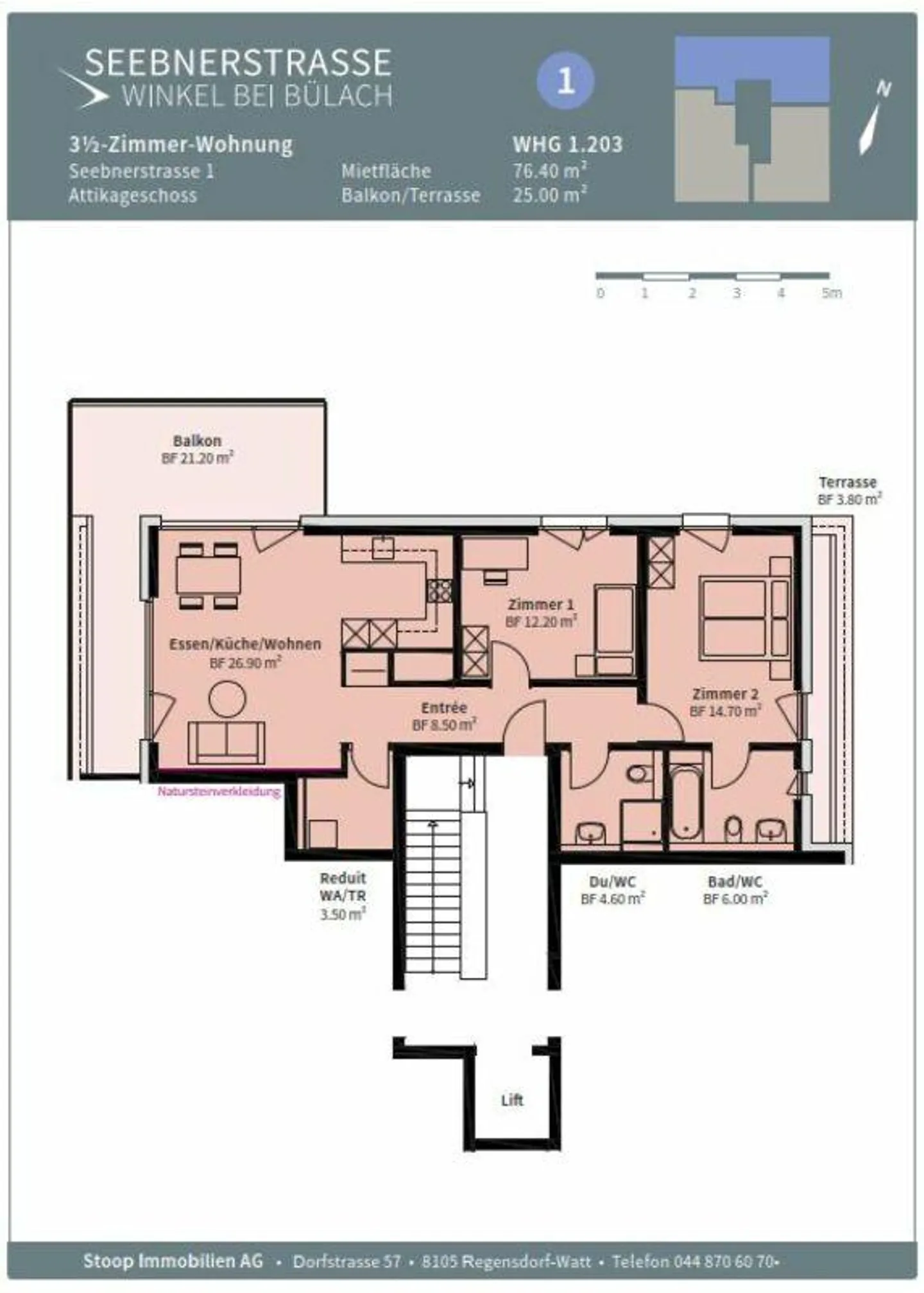 Appartamento Attico Elegante in un Edificio Ben Curato! - Foto 8 di 9