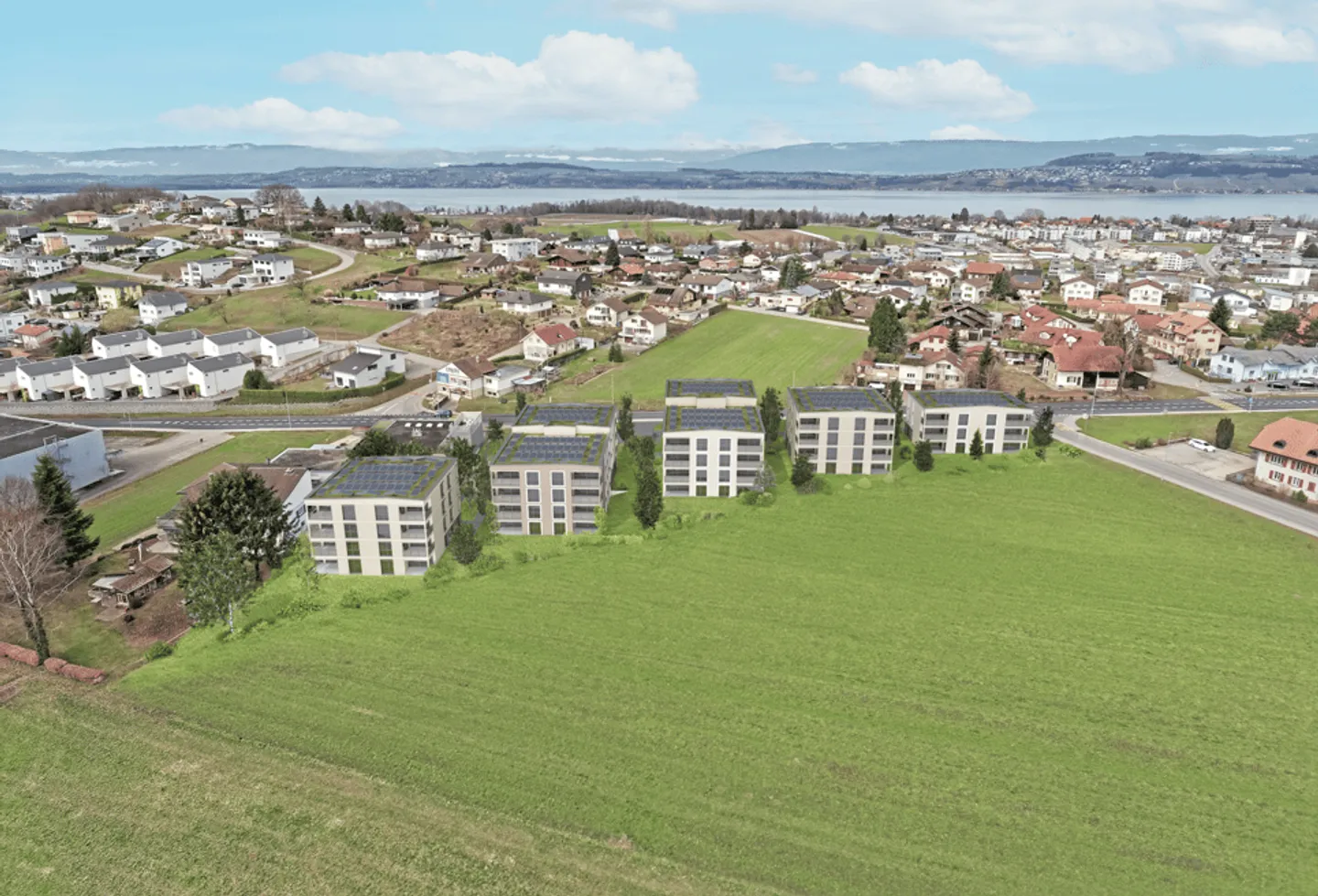 Courgevaux - 4.5-Zimmerwohnungen im modernen Neubau - Foto 6 von 8