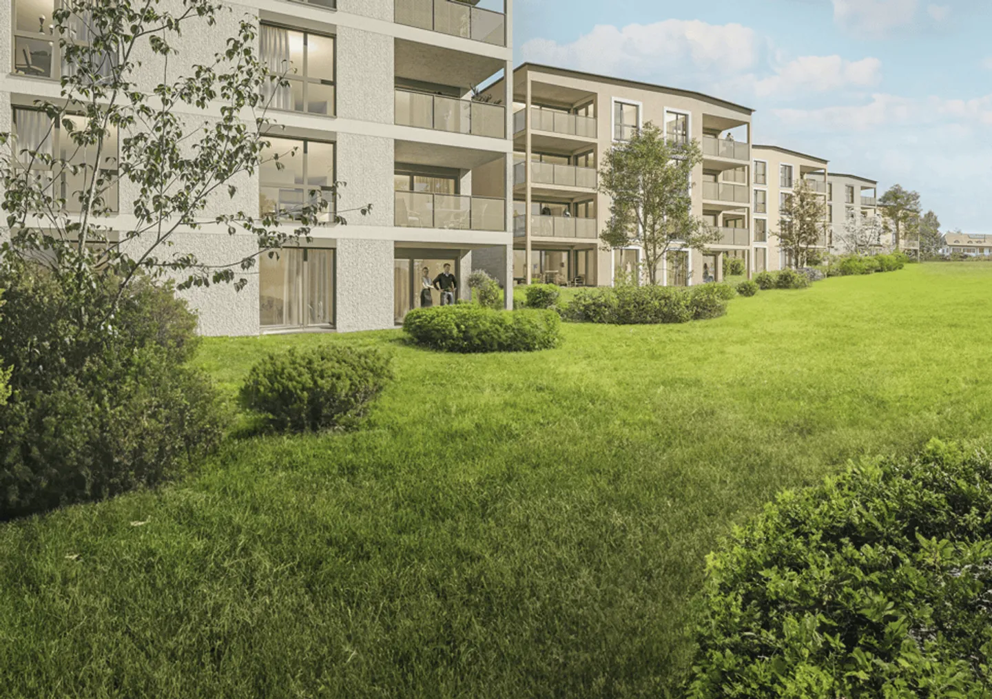 Courgevaux - 4.5-Zimmerwohnungen im modernen Neubau - Foto 2 von 8