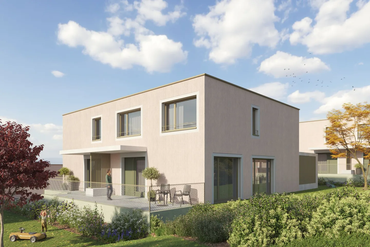 Maison individuelle neuve - moderne et avec son propre système photovoltaïque - Photo 2 sur 4