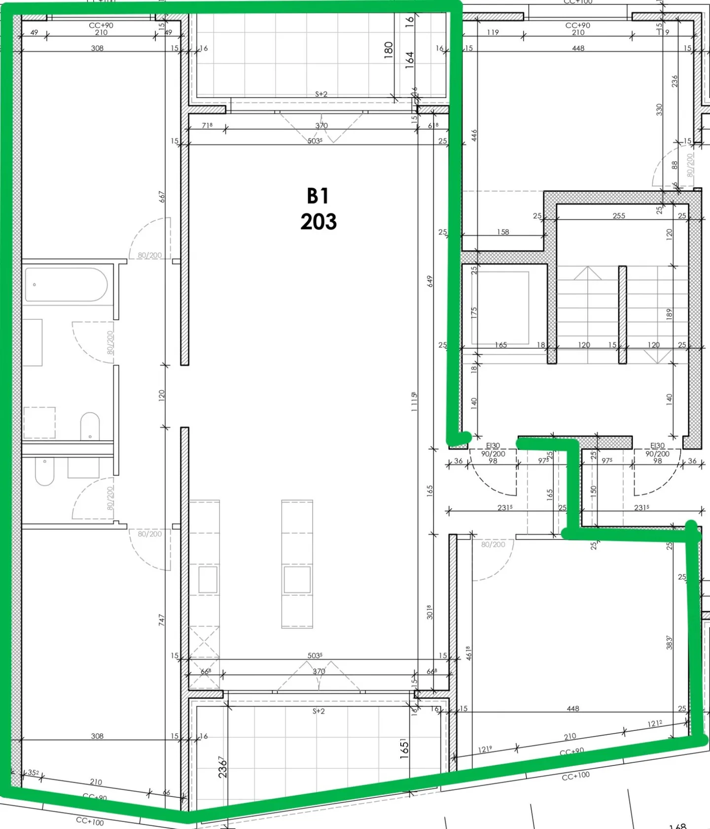 Appartement moderne de 4.5 pièces - Photo 3 sur 4