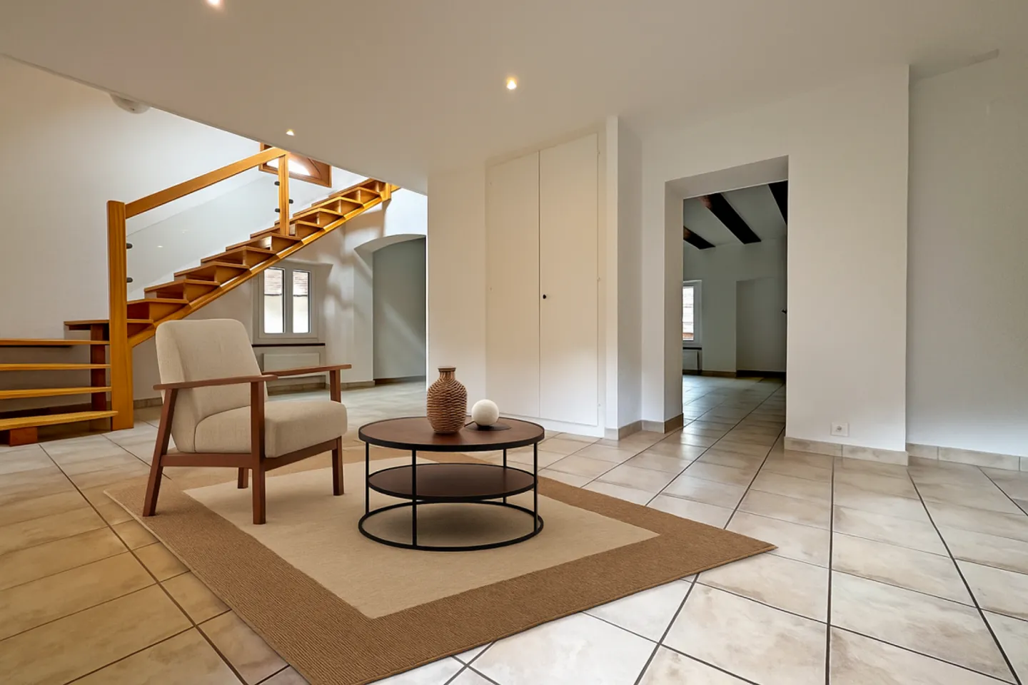 Duplex nelle mansarde con 6,5 stanze e fascino. - Foto 7 di 26