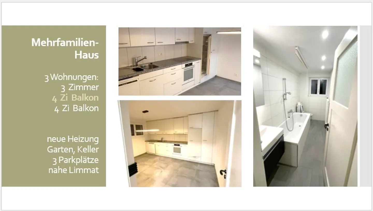 Mehrfamilienhaus in Baden im Kanton Aargau - Foto 2 von 4