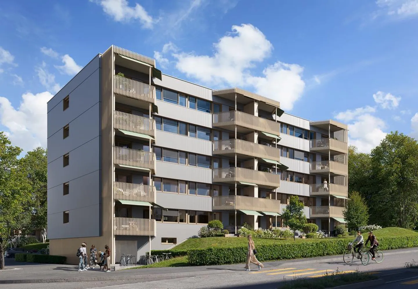 Moderne Wohnungen mit eigenem Waschturm - Foto 1 von 6