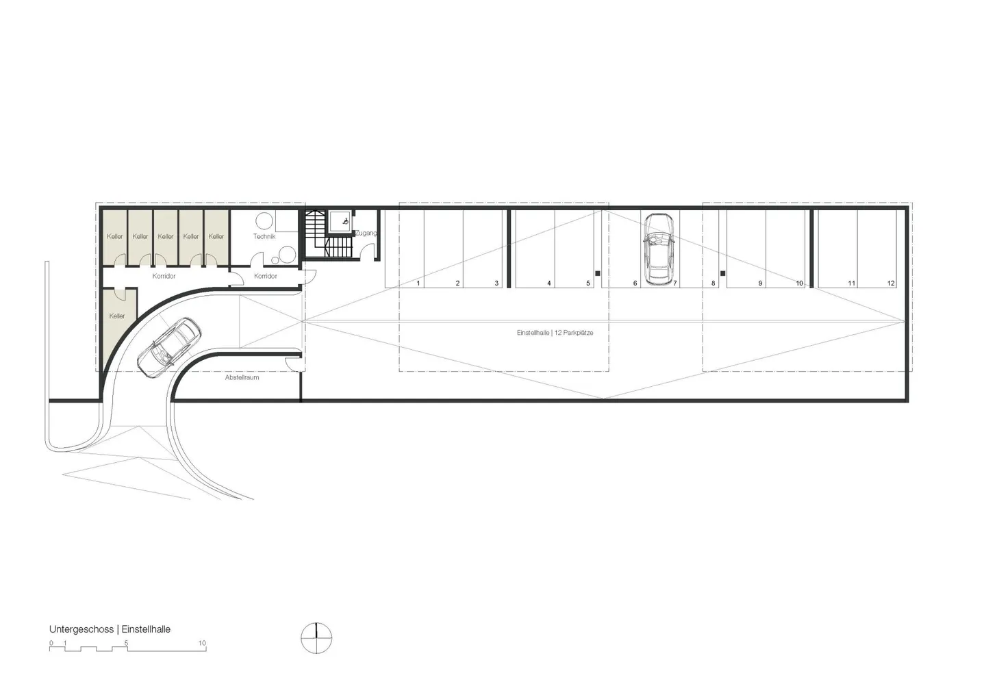 Vue panoramique - Nouvelle construction de 3 maisons individuelles jumelées à Neuenegg - Photo 10 sur 12