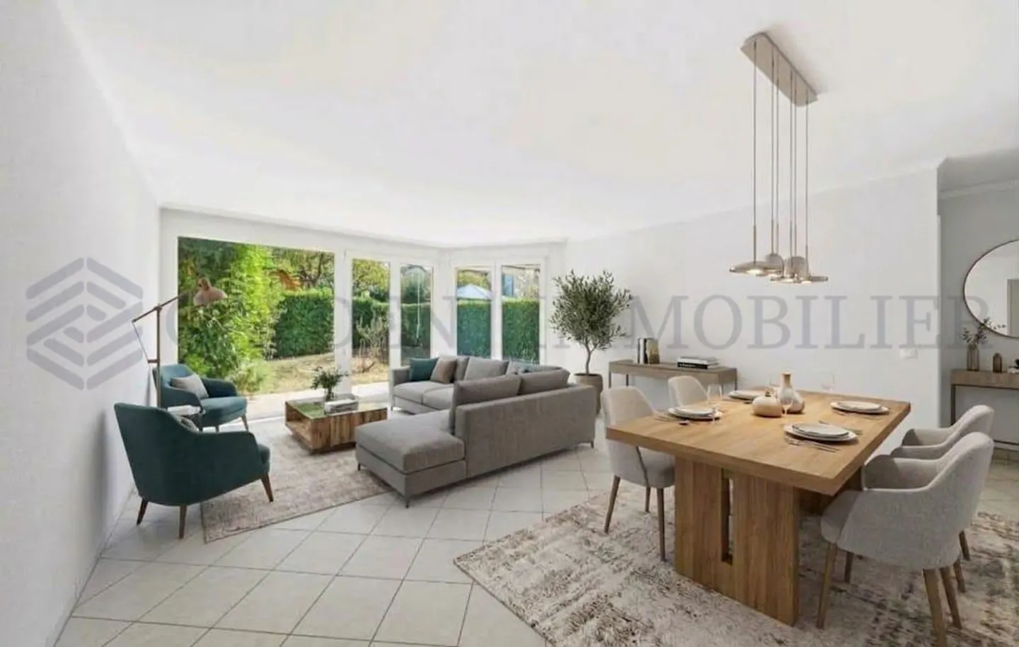 Charmante Wohnung mit Garten - Foto 4 von 7