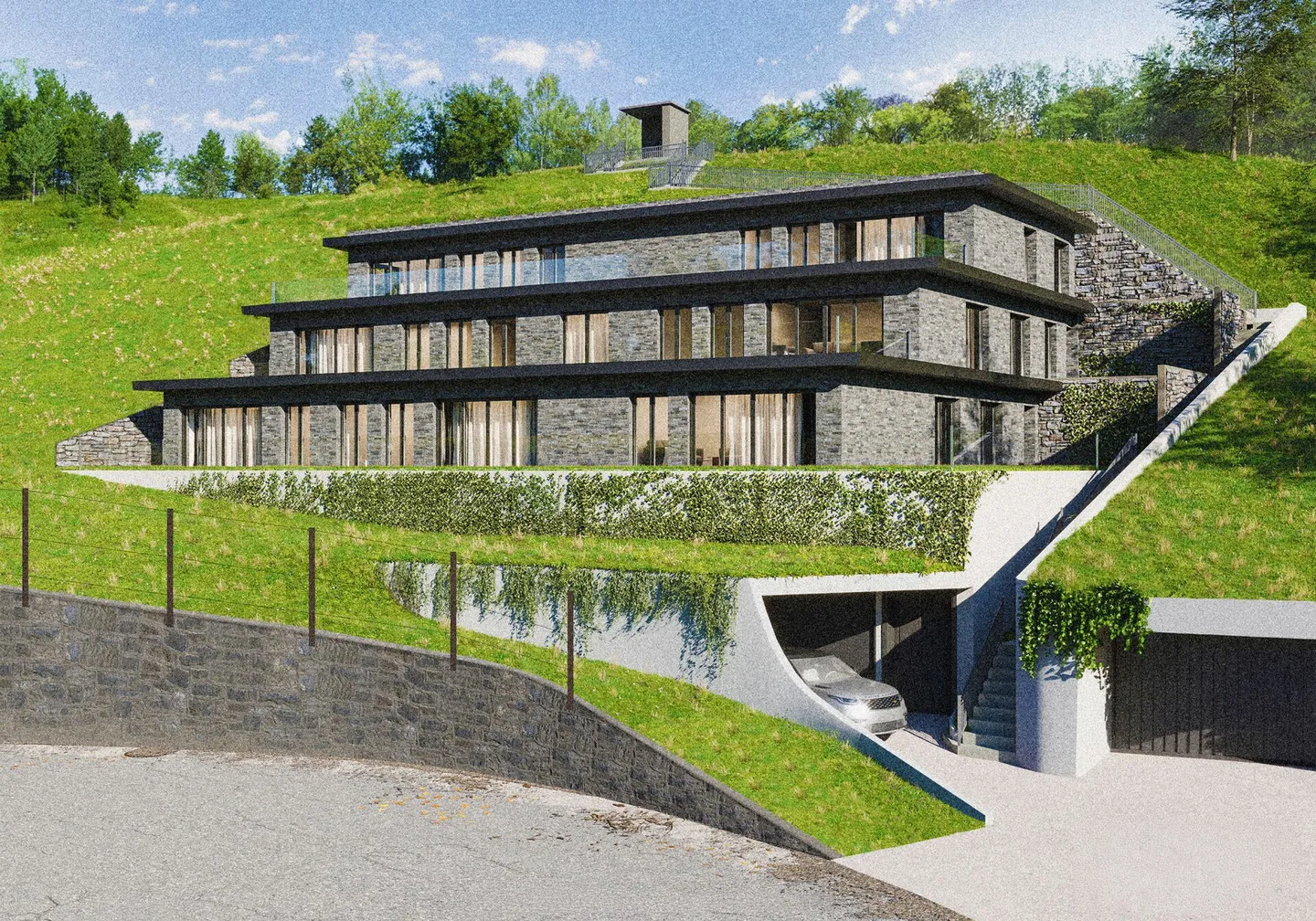 Achèvement d'une vision - Appartements en terrasse, permis de construire accordé ! - Photo 6 sur 8