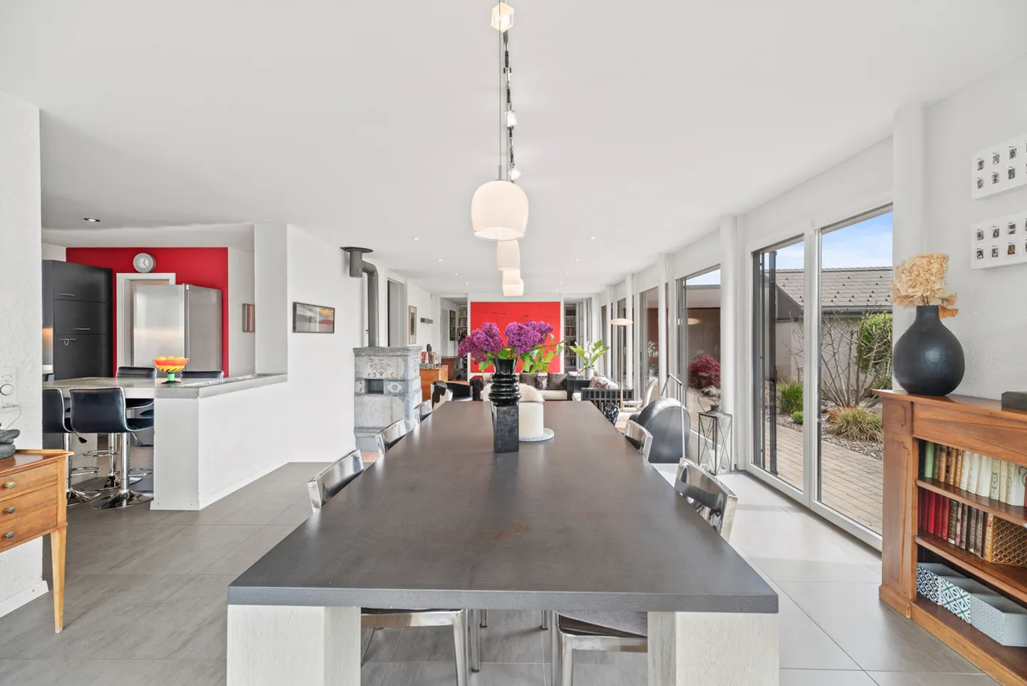 Bellissima villa familiare, piscina e vista sulle alture di Gland - Foto 5 di 13