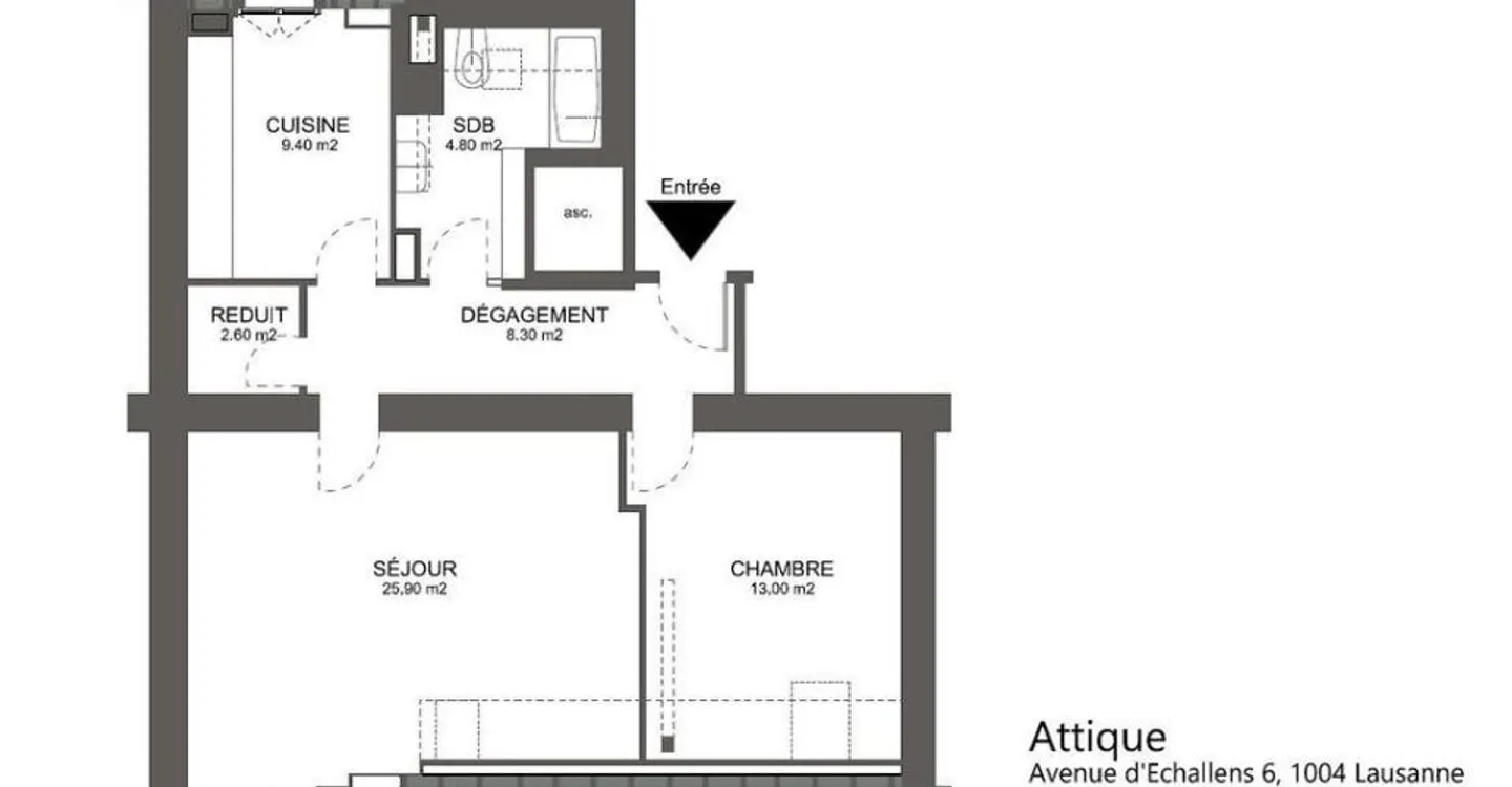 2,5 Zimmer in der Nähe des Stadtzentrums! - Foto 6 von 6