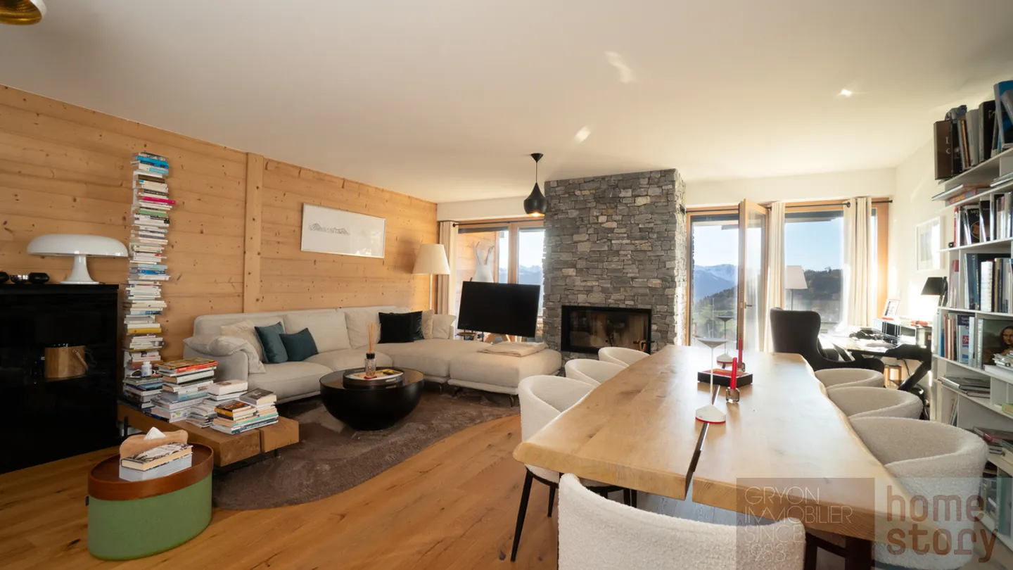 Centro di Villars, 4,5 camere di alto standard (128 m², 2020) - Foto 5 di 17