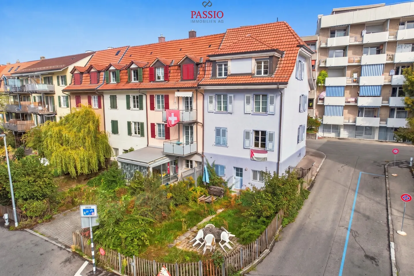 Charmantes Mehrfamilienhaus in Bern - Foto 1 von 21