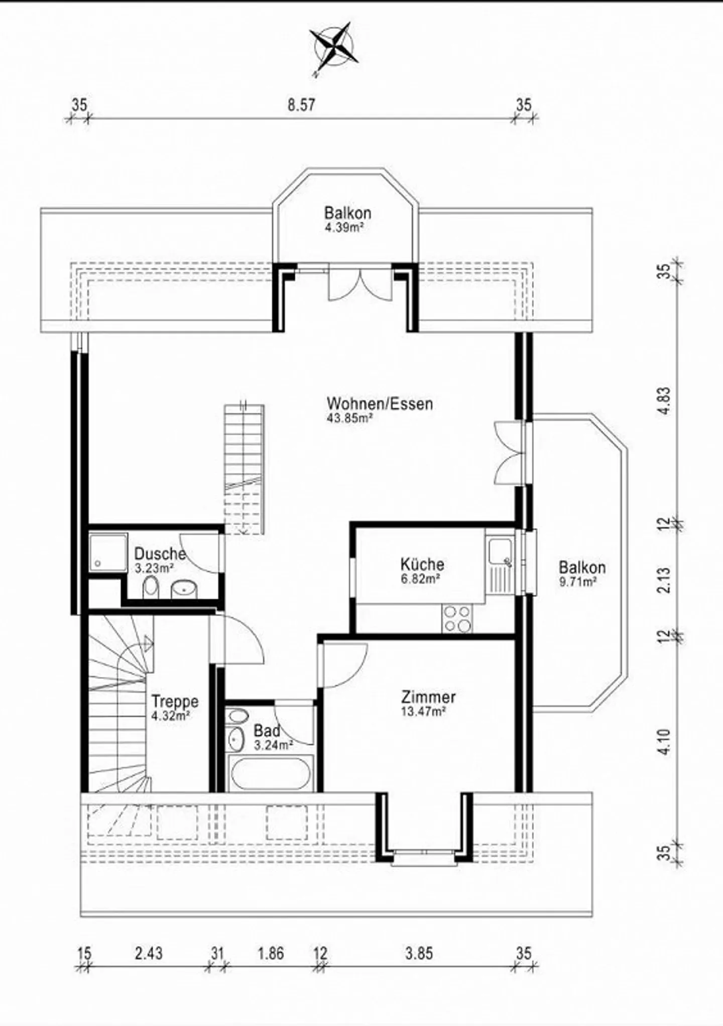 Charmante Wohnung Nähe Bern - Foto 13 von 14