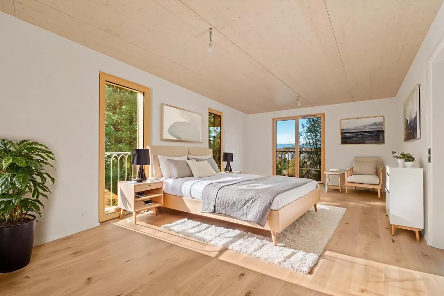 Villa contemporaine à Chailly - Photo 2 sur 13