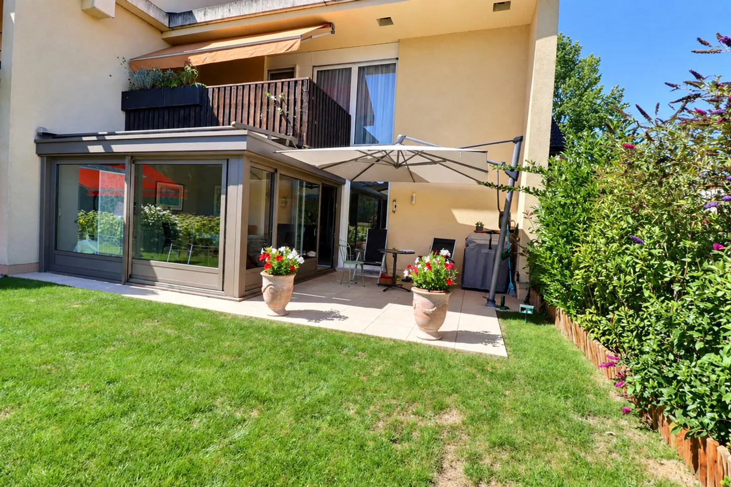 Wunderschöne Gartenwohnung mit unverbautem Blick auf die Landschaft in besetzter Leibrente ohne Miete - Foto 2 von 5