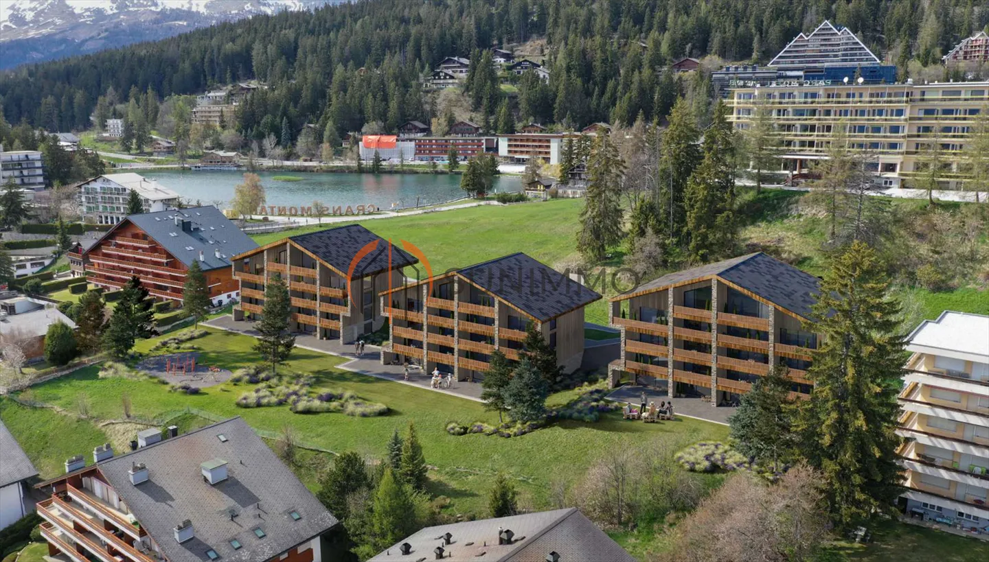 Ottimo progetto 3.5 p nel centro di Crans-Montana - Foto 2 di 6