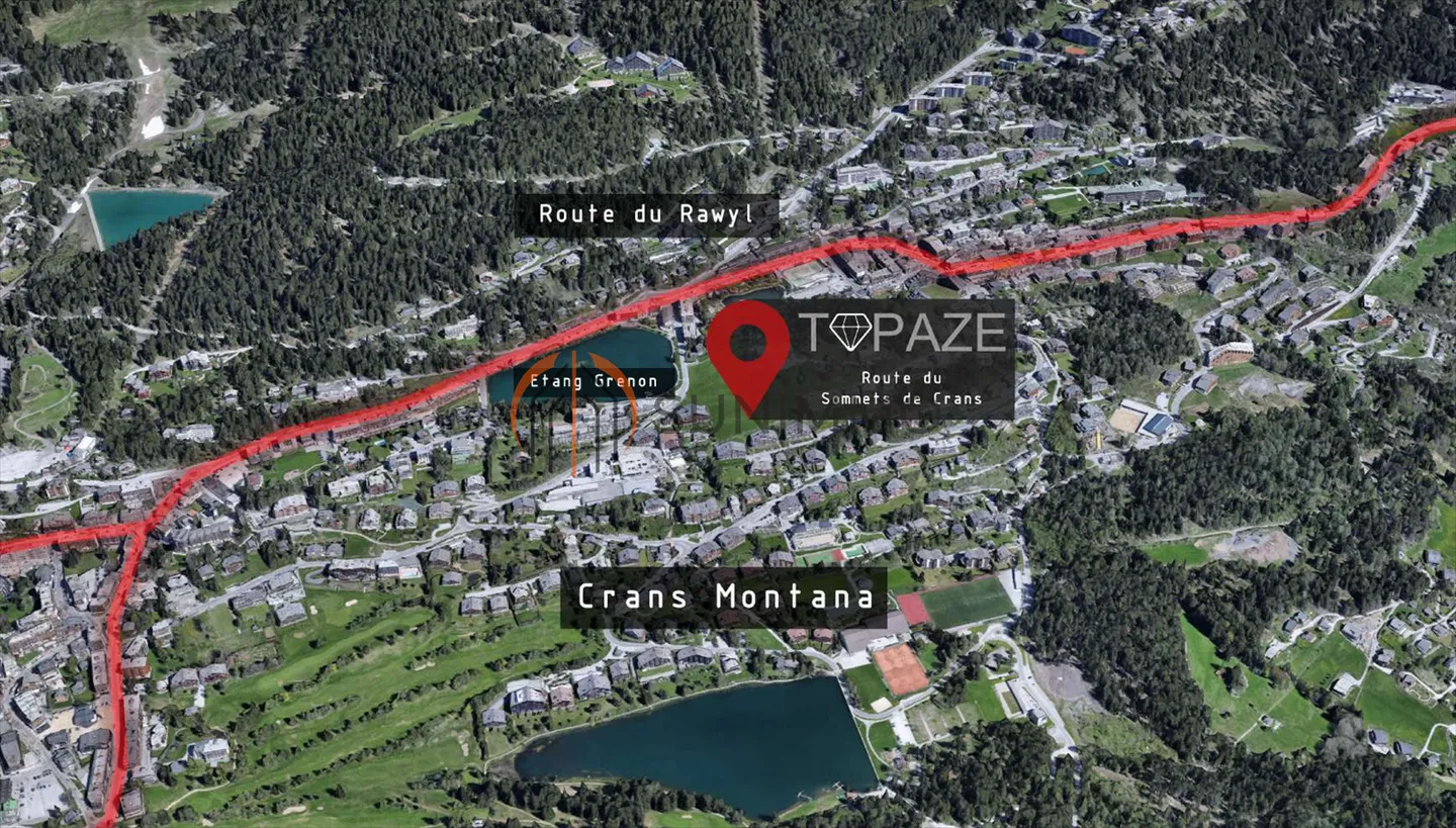 Ottimo progetto 3.5 p nel centro di Crans-Montana - Foto 6 di 6