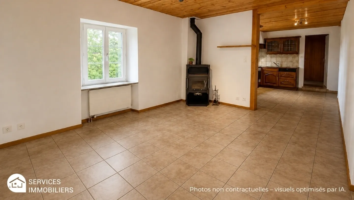 Incantevole appartamento di 90m2 con vista sulla campagna - Foto 3 di 12