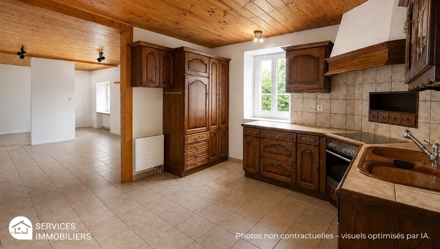 Incantevole appartamento di 90m2 con vista sulla campagna - Foto 2 di 12