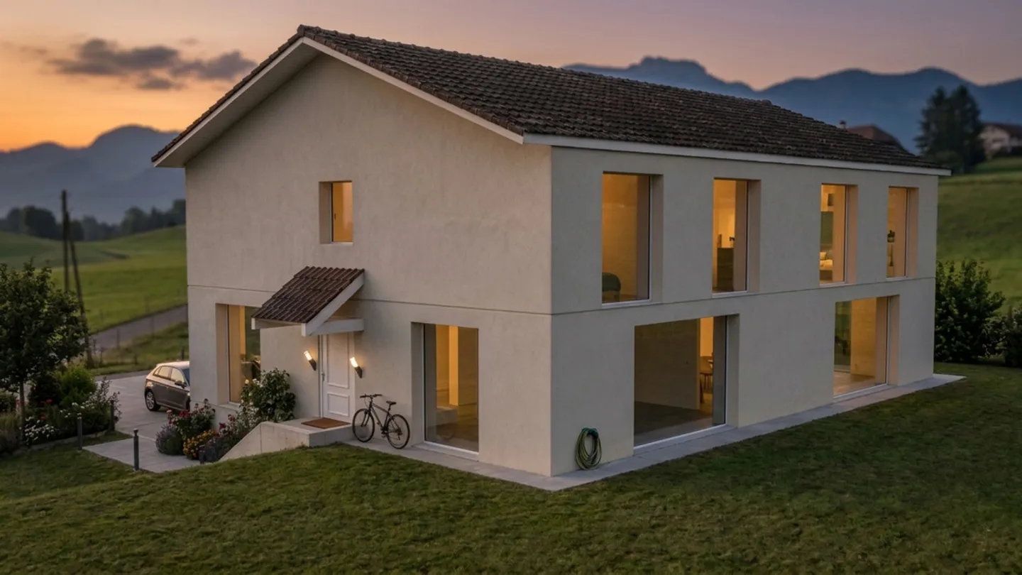 EPAGNY | Magnifico progetto di 2 ville a schiera vendute su progetto - Foto 13 di 18