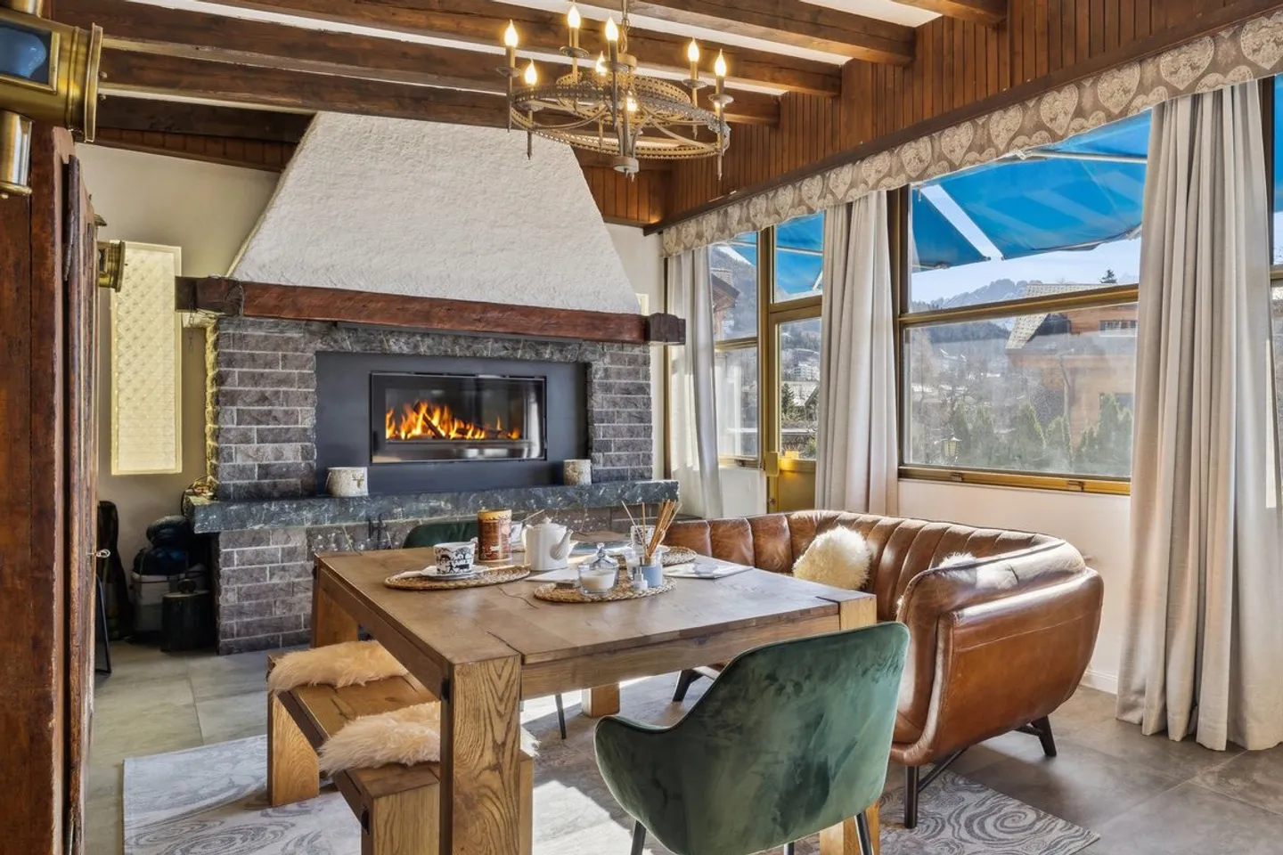 Charmante Wohnung in Villars - Foto 1 von 13