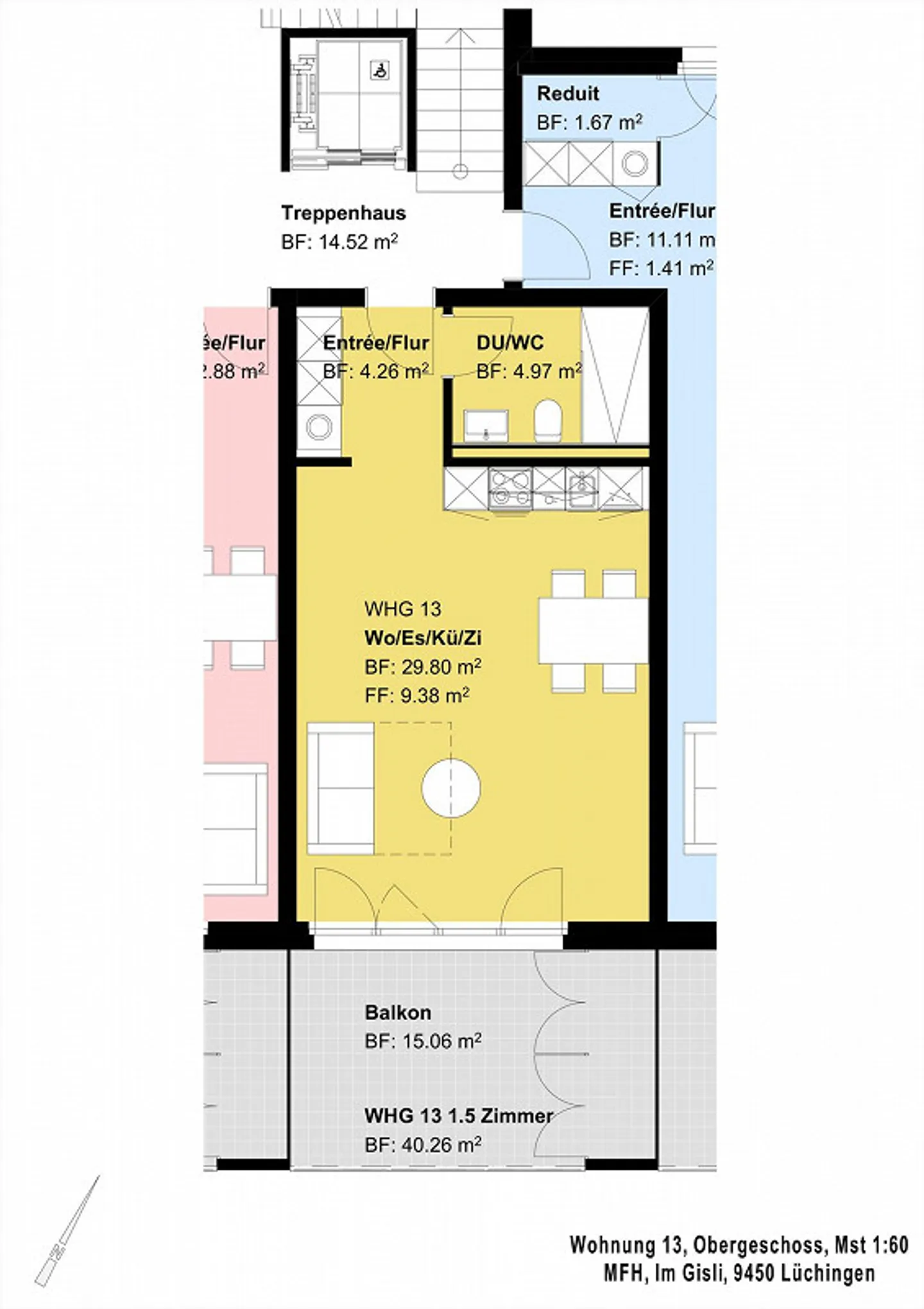 Appartement 1,5 pièces ultramoderne dans le beau Lüchingen ! - Photo 10 sur 10