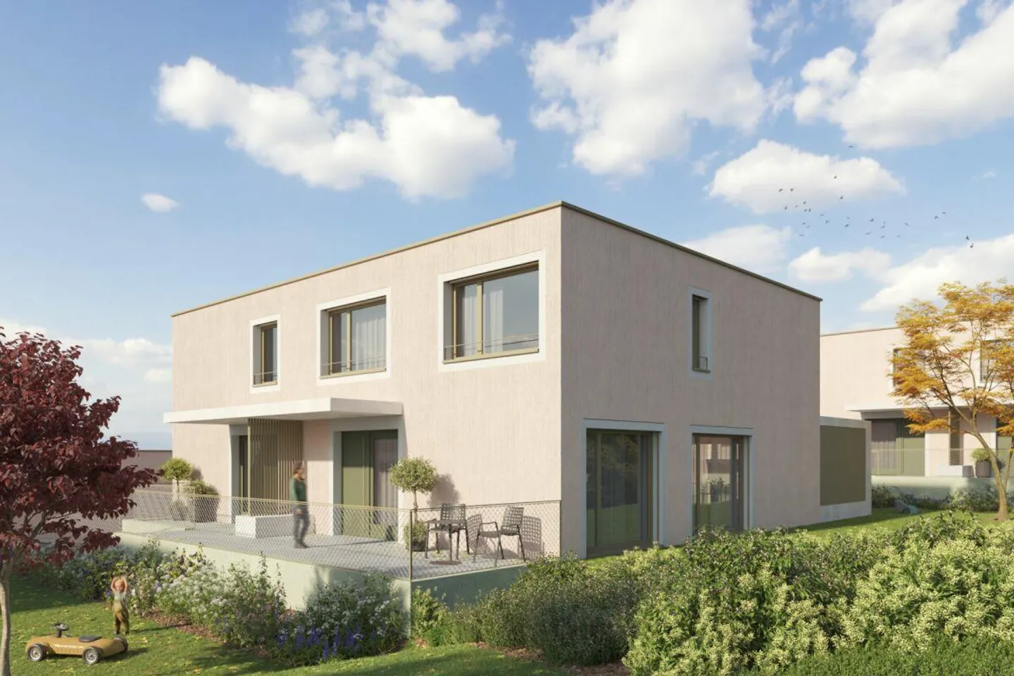 Maison individuelle neuve - moderne et avec son propre système photovoltaïque - Photo 3 sur 6