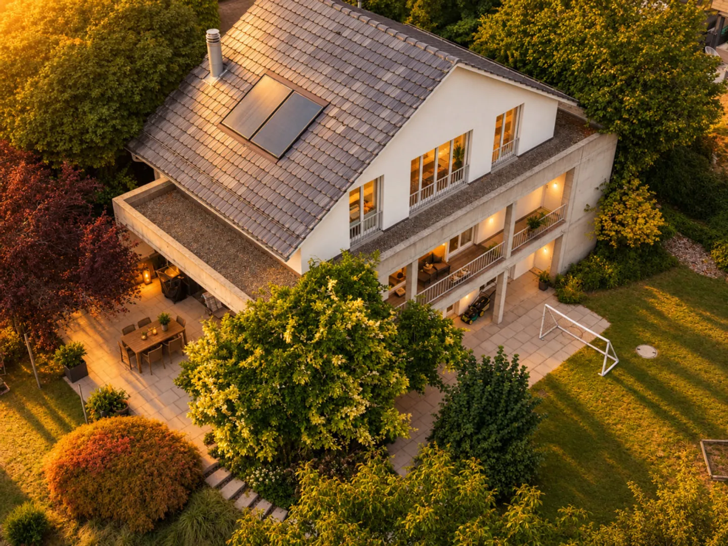 Living with a panorama up to the Säntis - spacious 6.5-room villa with whirlpool and extensive garden - Photo 3 of 21