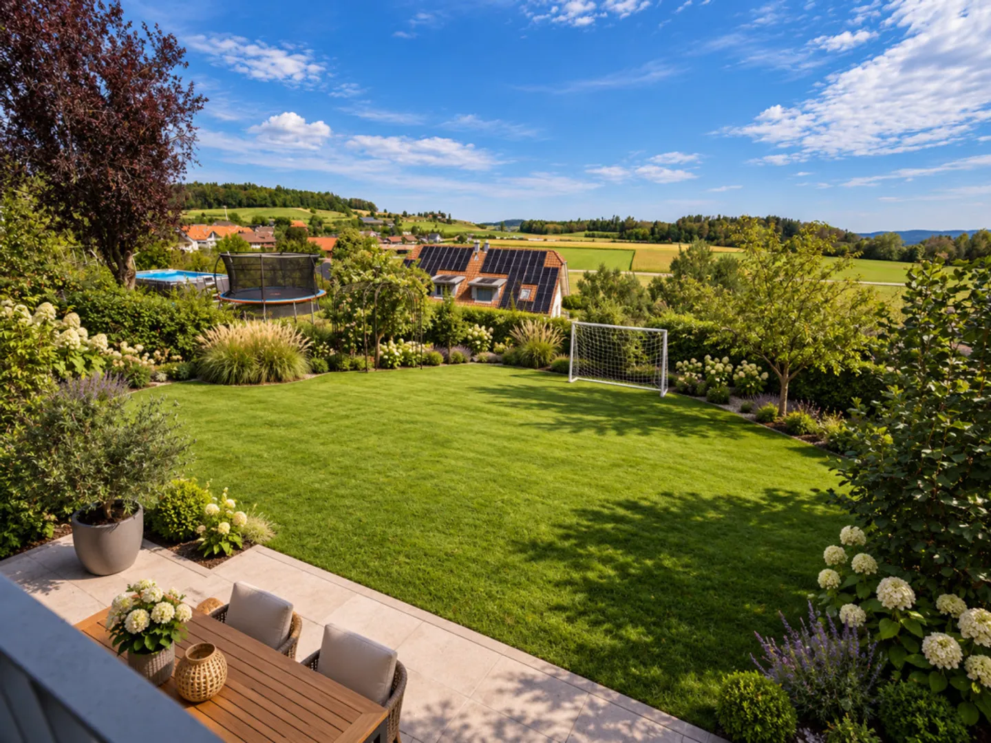 Living with a panorama up to the Säntis - spacious 6.5-room villa with whirlpool and extensive garden - Photo 4 of 21