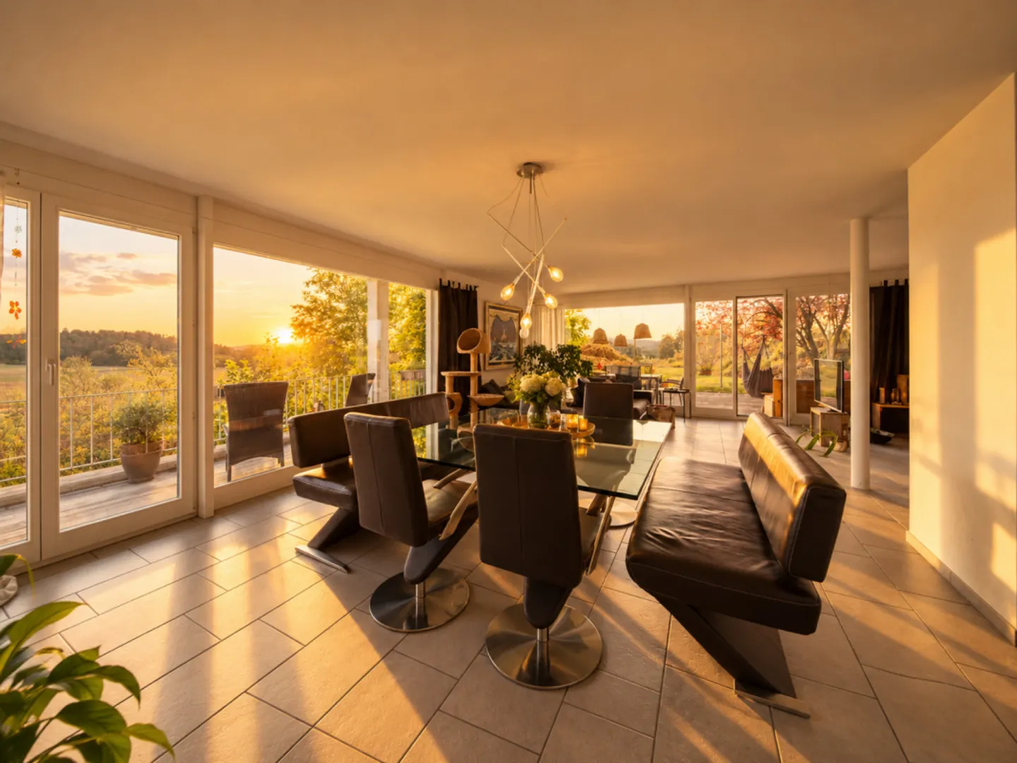 Living with a panorama up to the Säntis - spacious 6.5-room villa with whirlpool and extensive garden - Photo 10 of 21