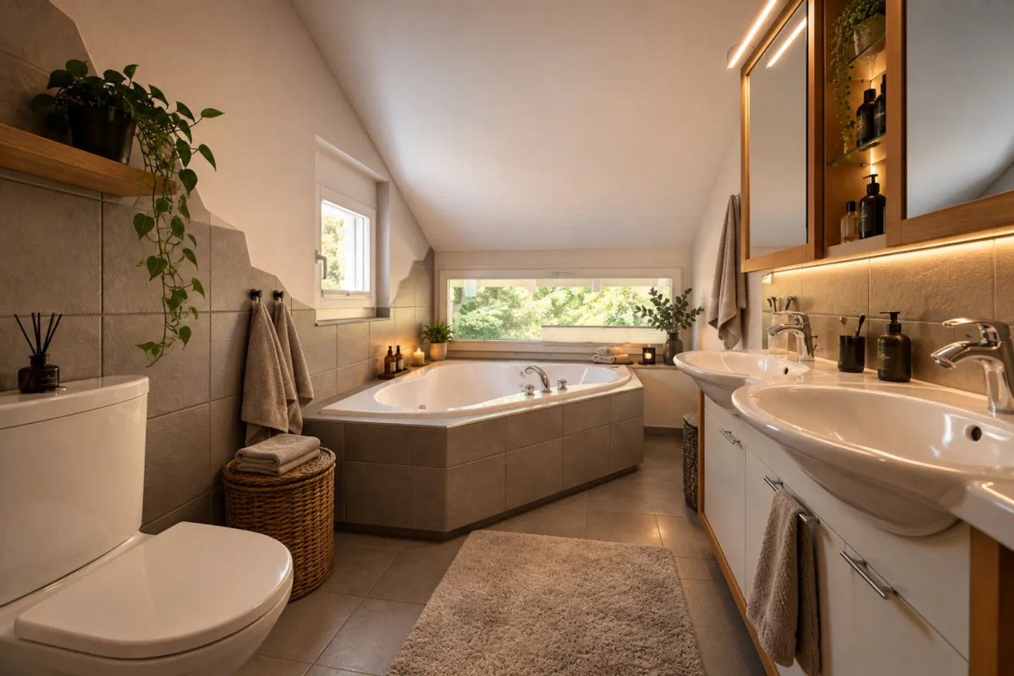 Living with a panorama up to the Säntis - spacious 6.5-room villa with whirlpool and extensive garden - Photo 16 of 21