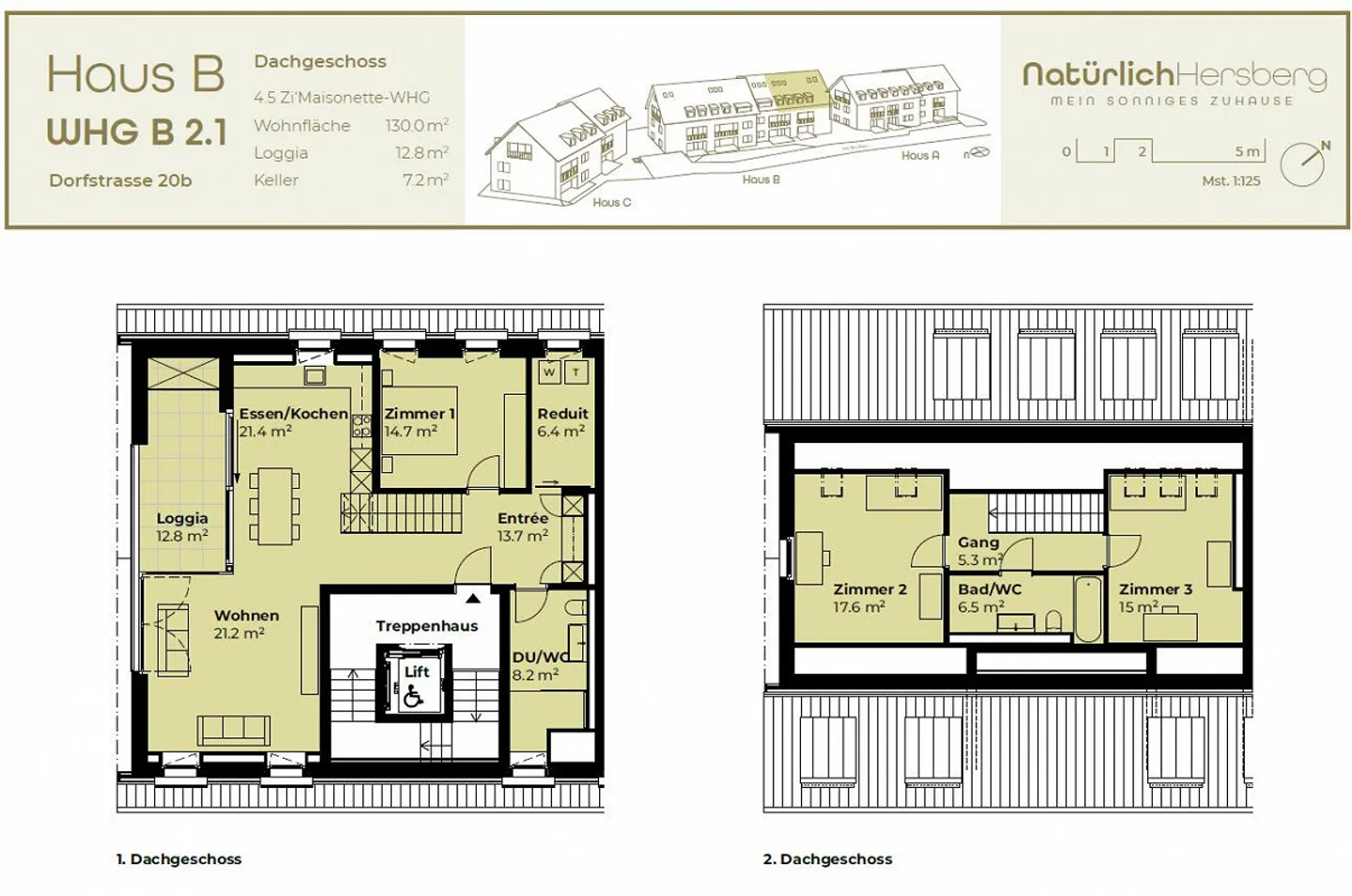 Appartamento duplex moderno di 4,5 locali - Foto 15 di 15