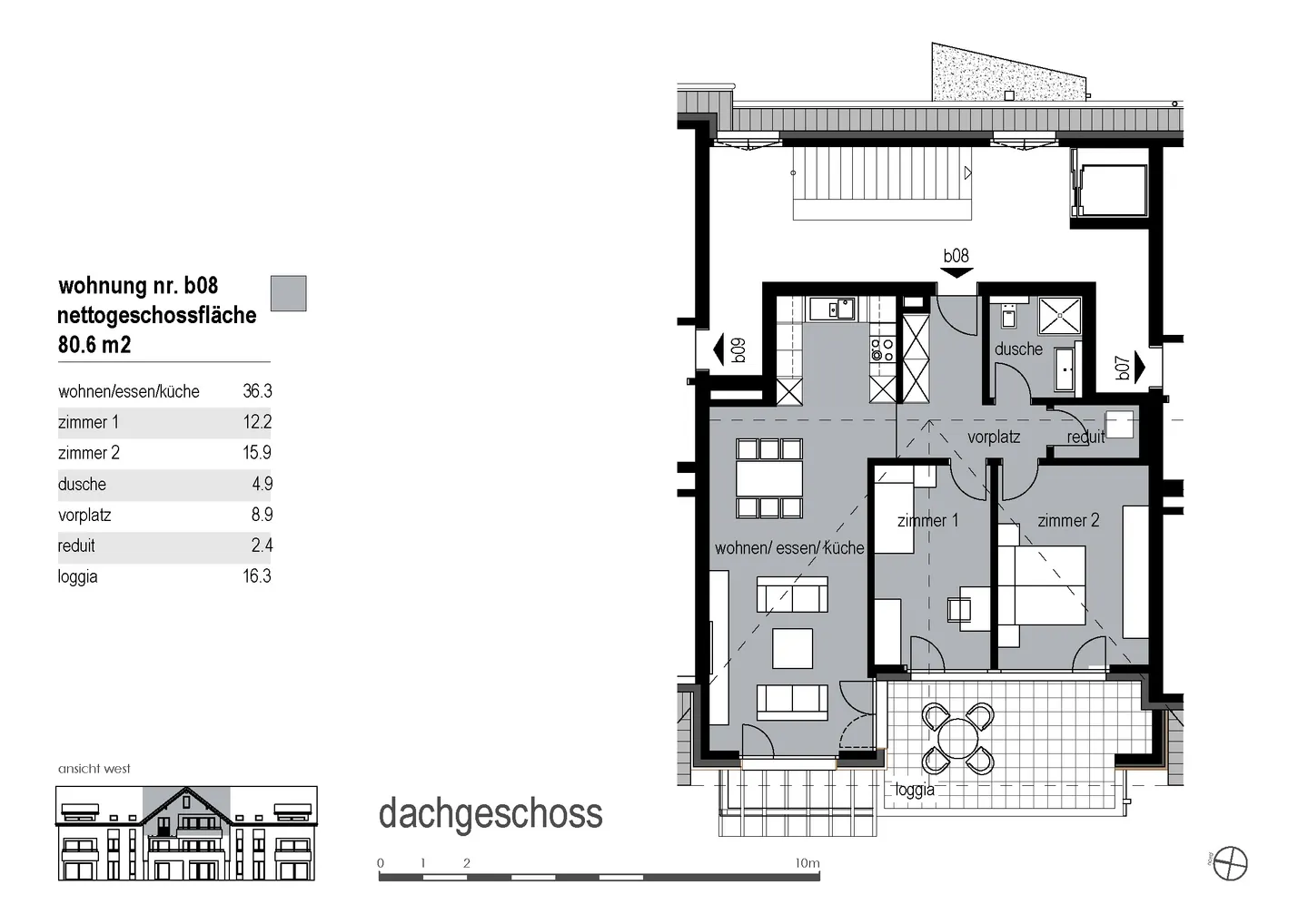 Moderne Wohnungen in Anetswil - Foto 1 von 2