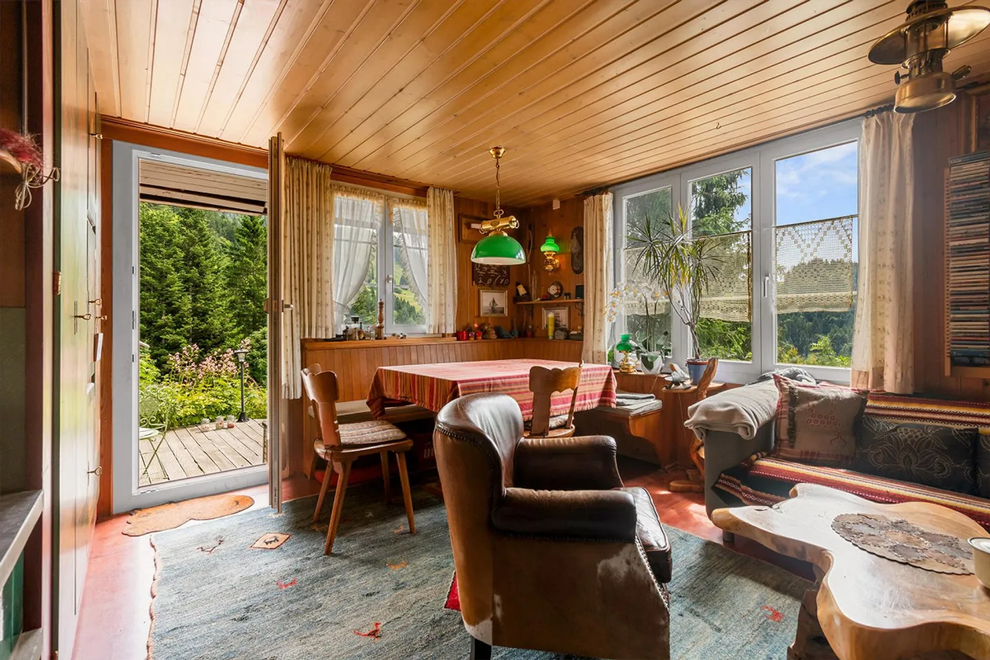 Chalet with unobstructed panoramic view at Mostelberg / Sattel (SZ) - Photo 5 of 11