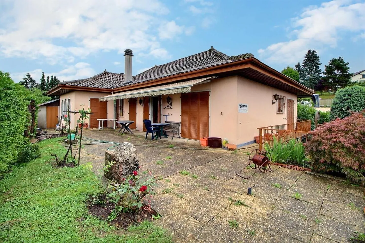 Sehr großes Einfamilienhaus in Cugy in teilbesetzter Leibrente ohne Miete - Foto 1 von 24