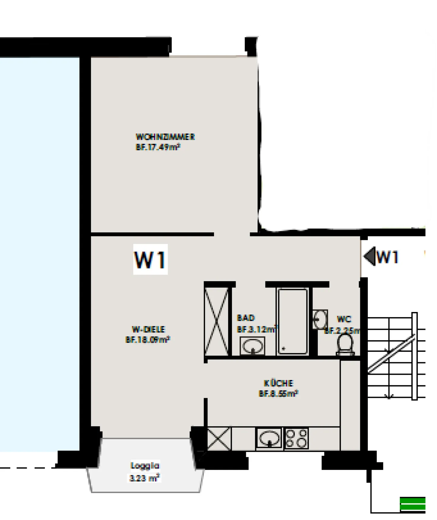 COZY 2.5-ROOM APARTMENT - Photo 7 of 7