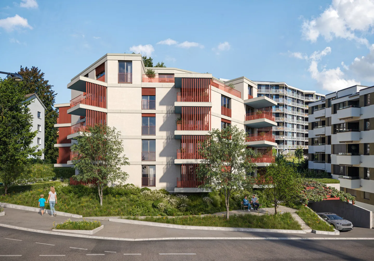 Charmante Stadtwohnung in Zürich - Foto 1 von 5