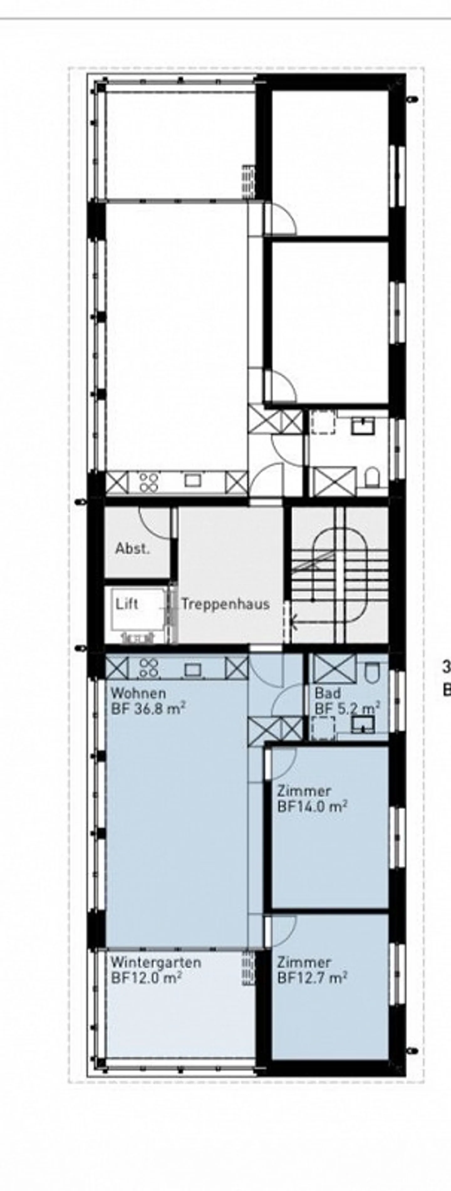 Charmante Wohnung in Grabs - Foto 10 von 10