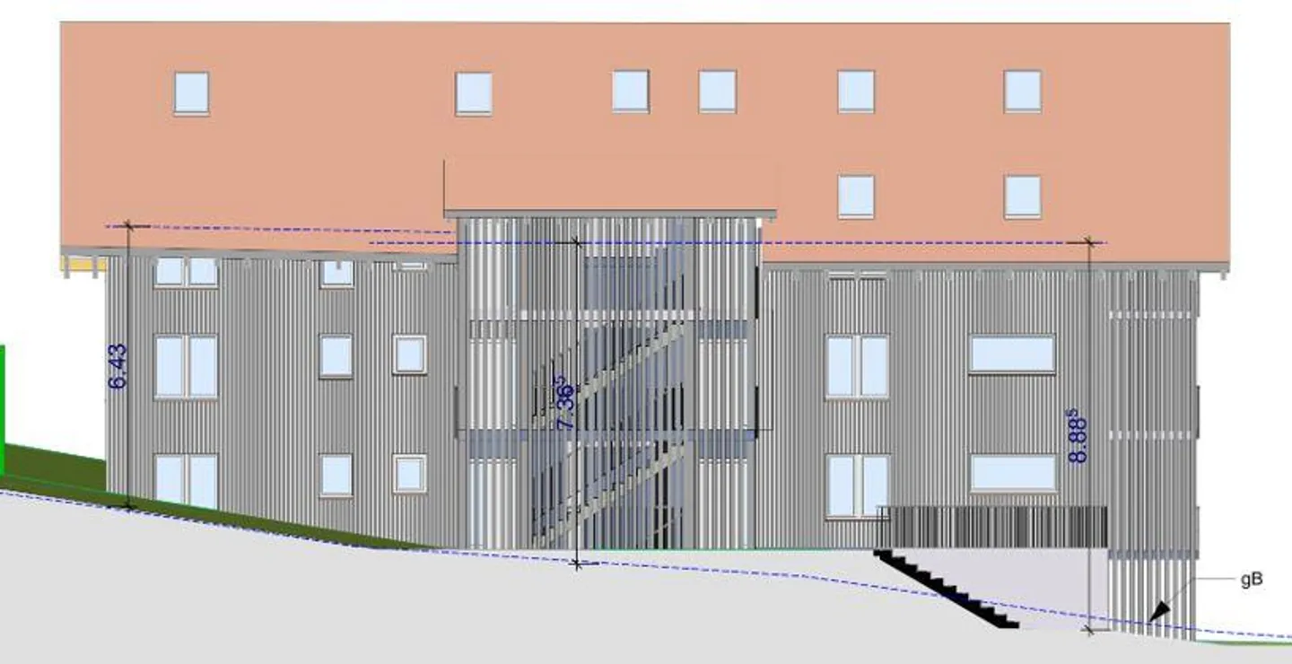 Appartamento mansardato 5 1/2 locali con galleria - Foto 2 di 4