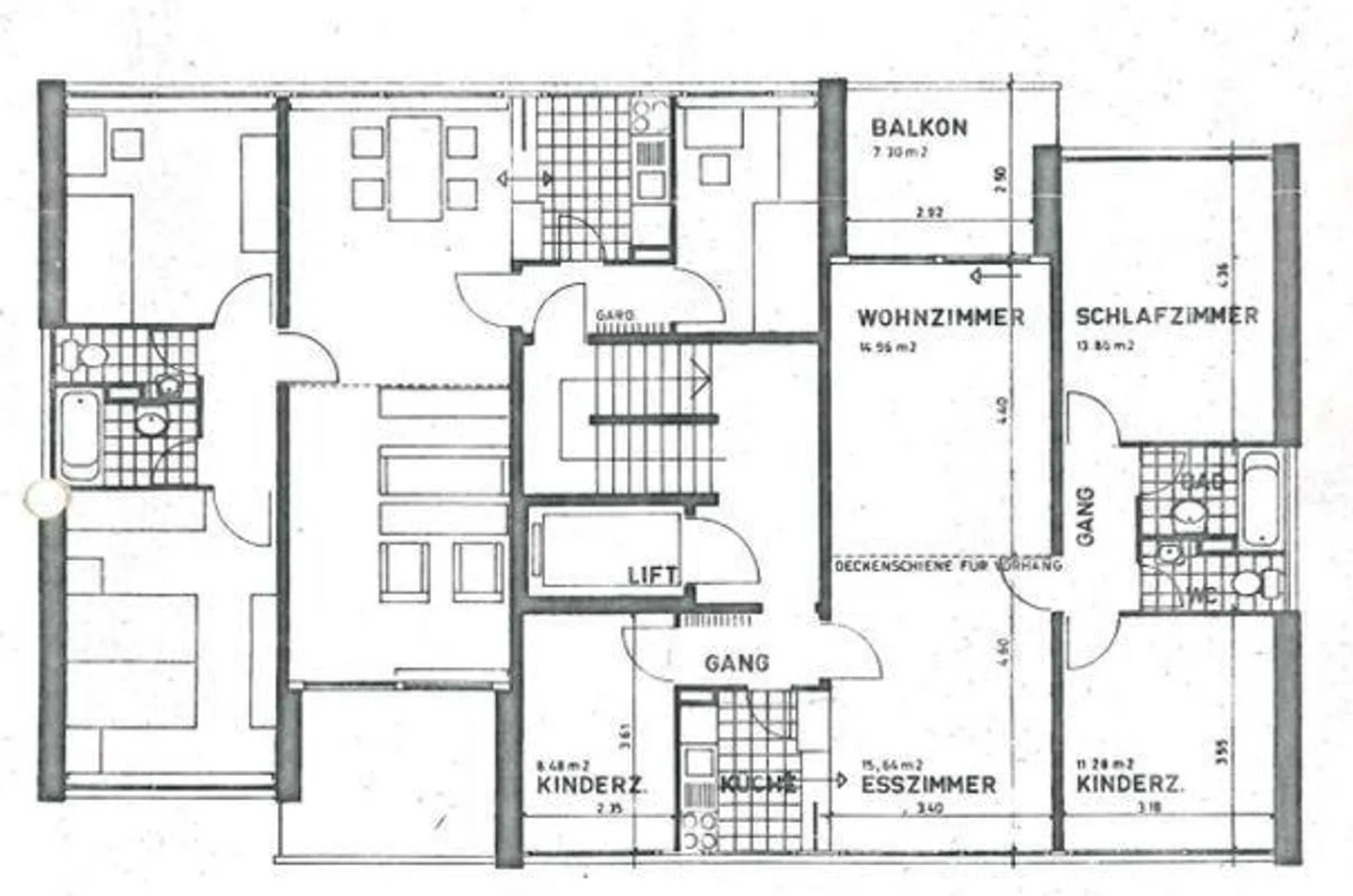 4.5-Zimmerwohnung mit Balkon und schöner Aussicht! - Foto 11 von 11